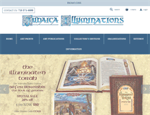 Tablet Screenshot of judaicailluminations.com